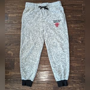 NBA Chicago Bulls Unisex Sweatpants Terry Cloth Measurements Included